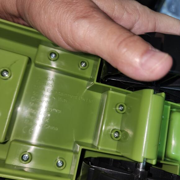 LITTLE GREEN MEN EUC BATTLE TRANSPORT WITH FIGURINES SET